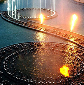 水火喷泉